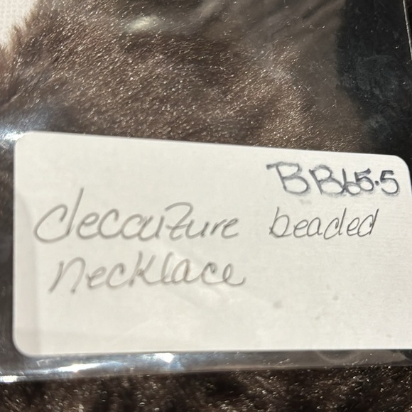 NWT DECOUTURE Birch Pendant Statement Necklace - Picture 6 of 6